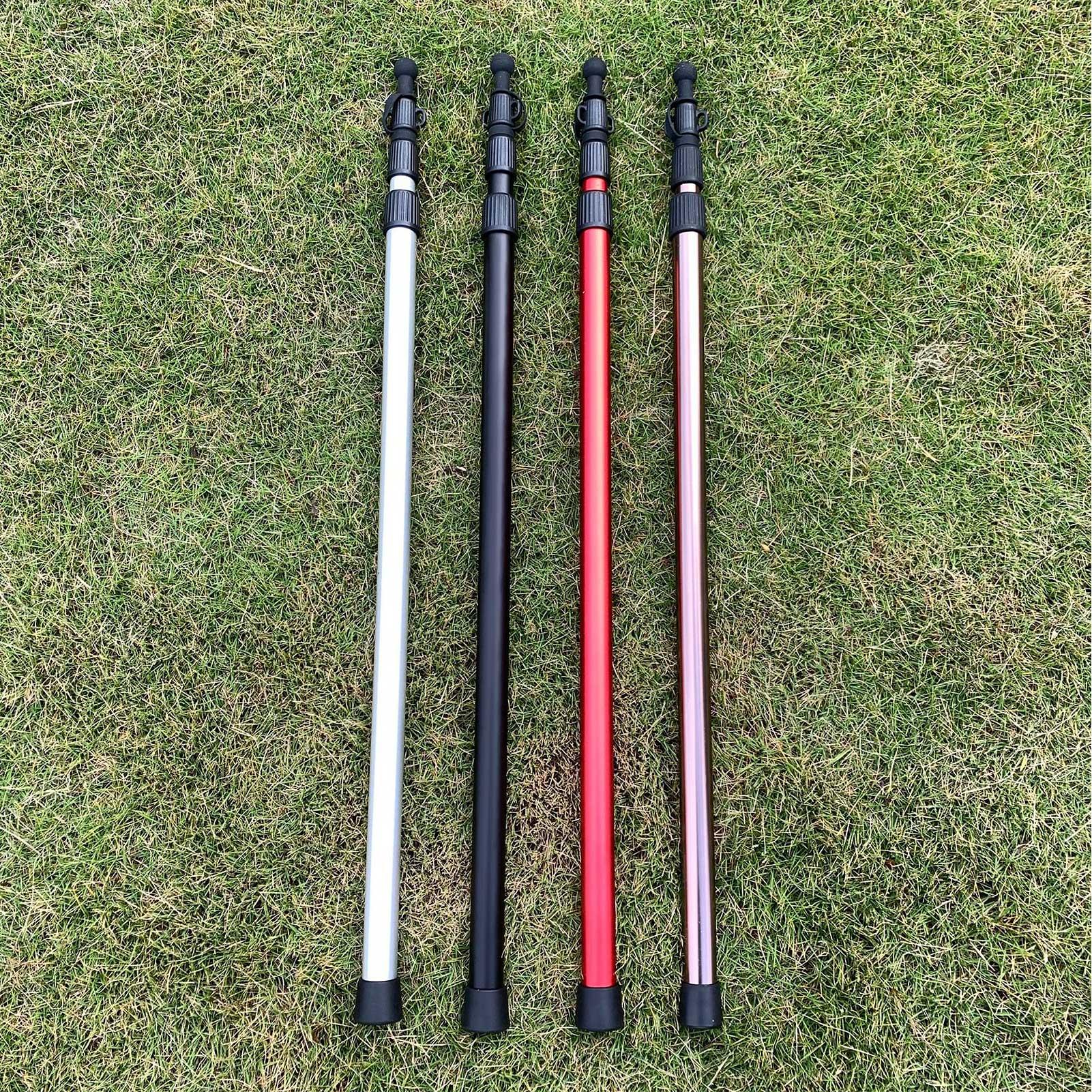 Set 2 Cọc Dựng Lều Cắm Trại Chuyên Dụng Có Thể Điều Chỉnh Độ Dài