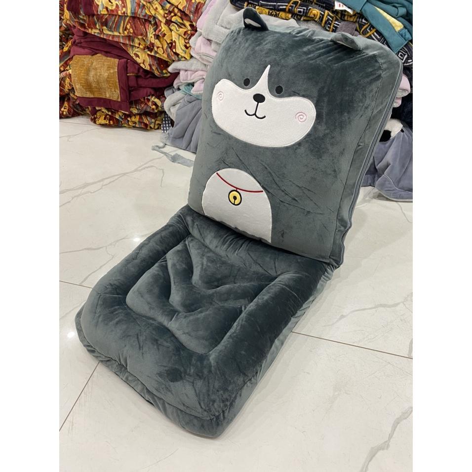 Ghế Kiểu Nhật kích thước 1m*50cm- Ghế ngồi bệt tựa lưng tatami hình thú ngộ nghĩn.