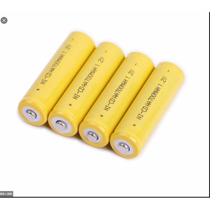 Pin sạc 1.2v 700mah AA đồ chơi xe điều khiển sạc lại