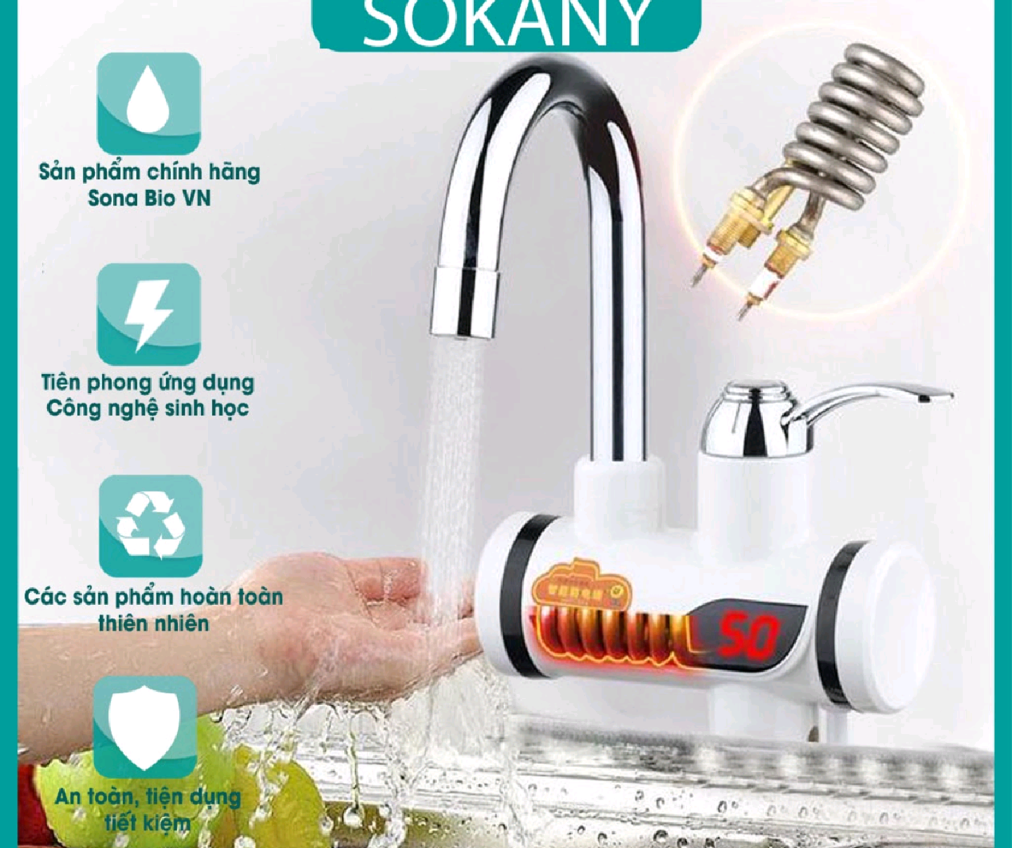 VÒI MÁY NƯỚC LÀM NÓNG NHANH TRỰC TIẾP TẠI VÒI TẮM GIẶT RỬA CHÉN BÁT ĐA NĂNG THÔNG MINH AN TOÀN CHO MỌI NGƯỜI KHI SỬ DỤNG HÀNG LOẠI TỐT