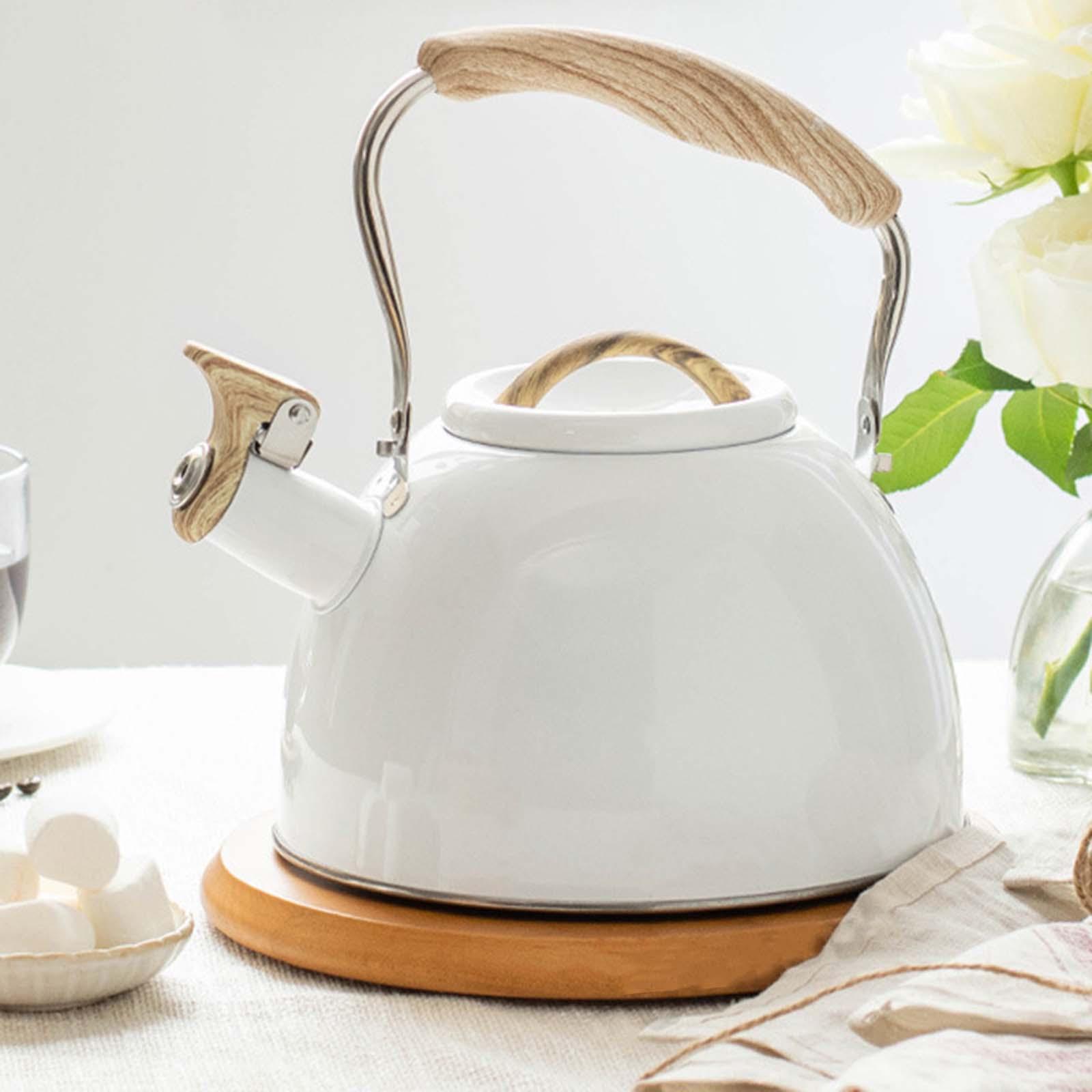 6L Stainless Steel Hot Water Kettle Pot With Whistle Sound ,Tea Kettle