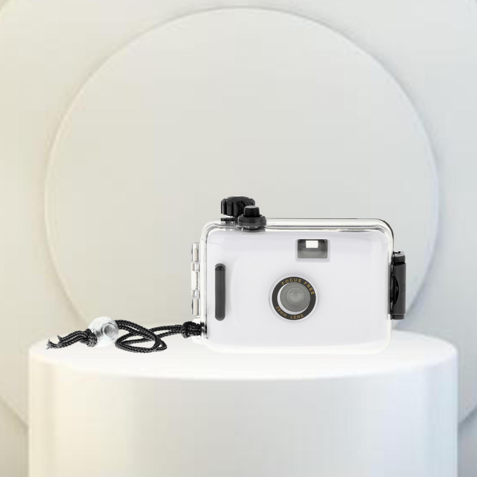 Reusable Mini Camera 35mm Film Parts for Photography Upgraded Black Case