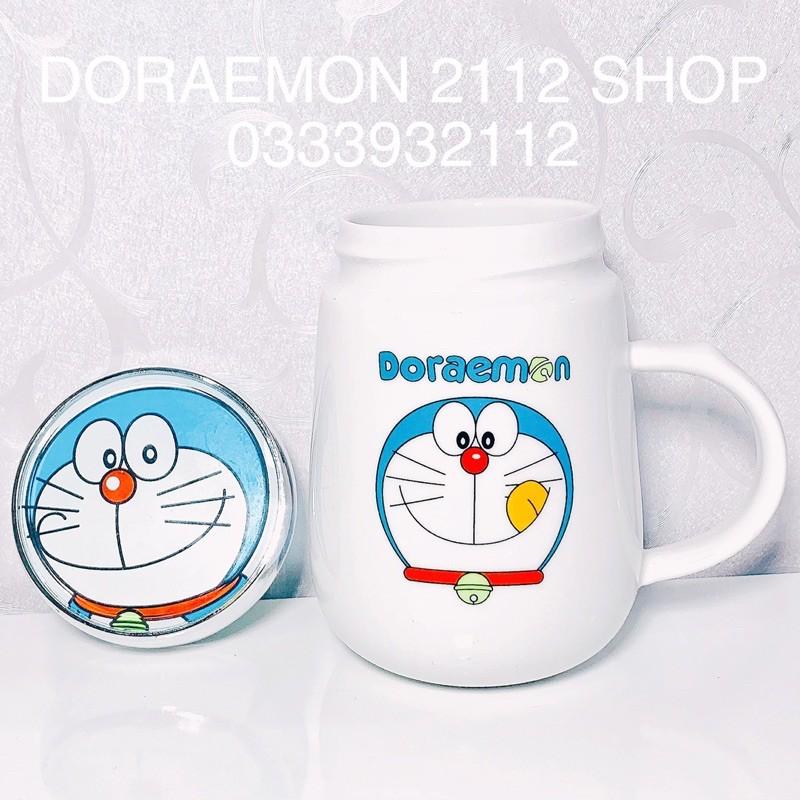 Ly sứ có nắp đậy DORAEMON