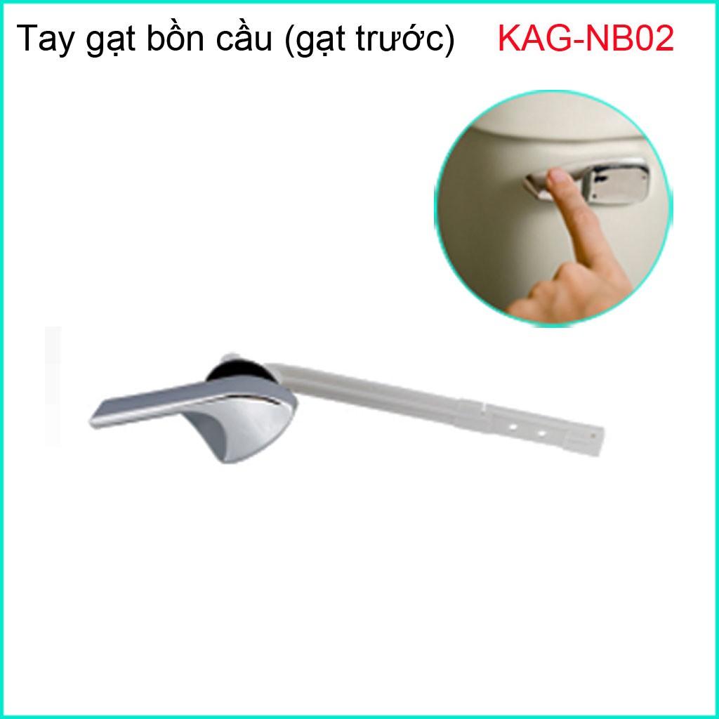 Tay gạt bồn cầu, Tay gạt dùng bàn cầu gạt trước, tay gạt dùng cho bồn cầu gạt phí trước KAG-NB02.