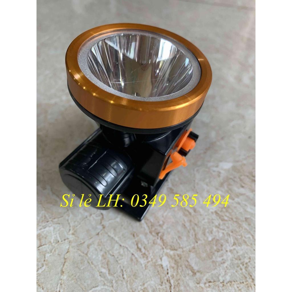 Đèn pin sạc pha đội đầu đi xe đạp ban đêm, đèn soi lấy ráy tai, dã ngoại