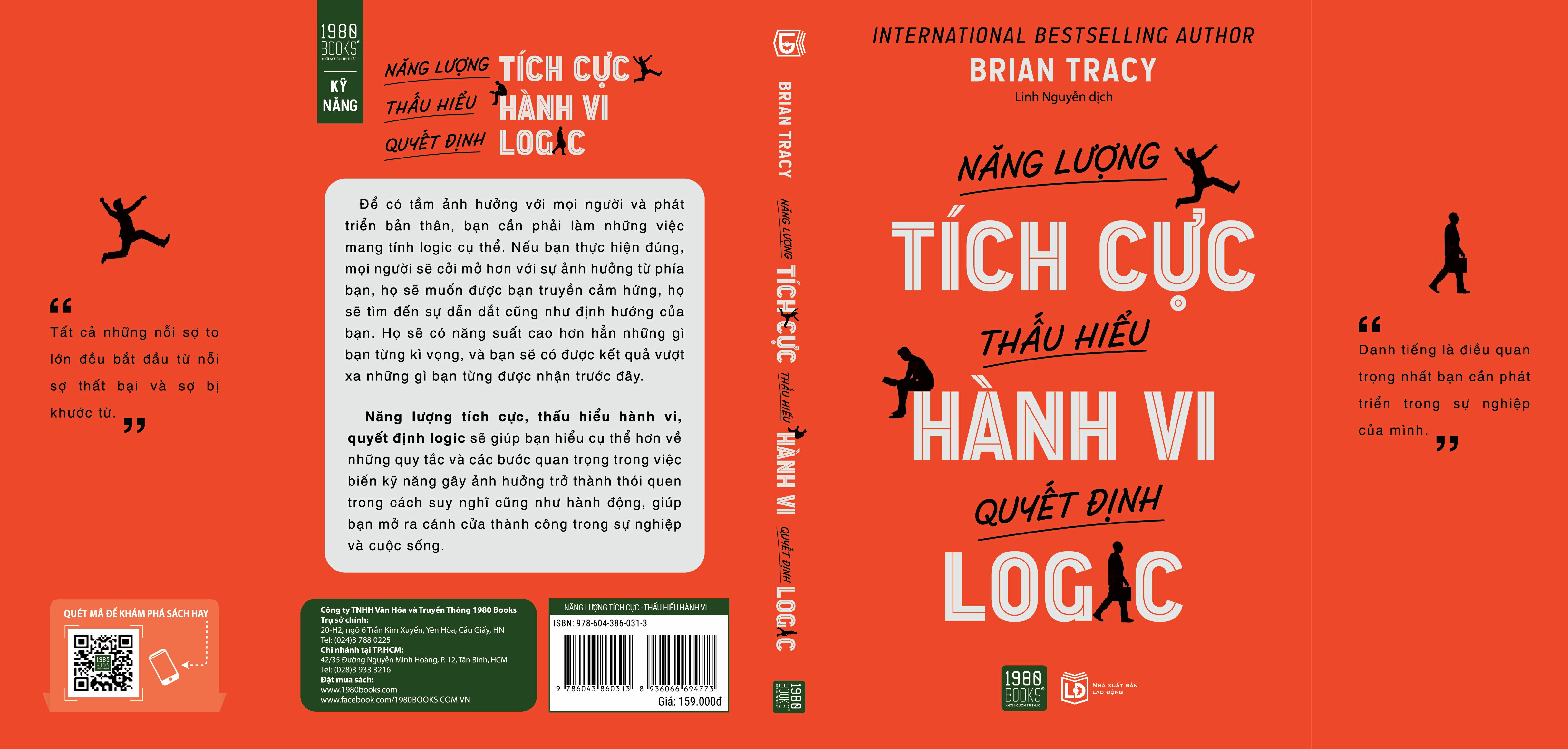 Năng lượng tích cực Thấu hiểu hành vi Quyết định logic - Brian Tracy (1980BOOKS HCM)