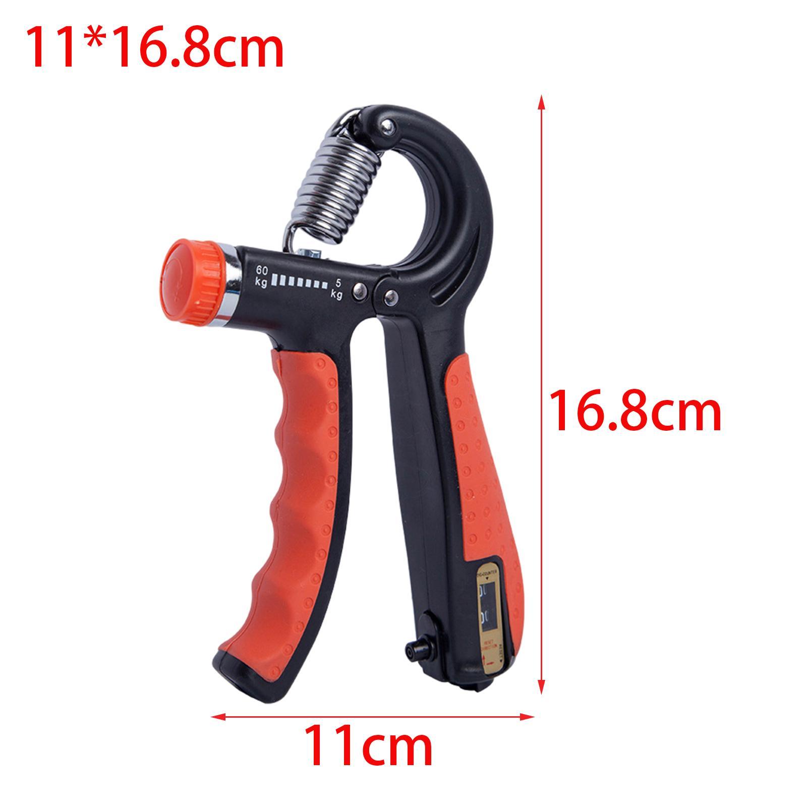 Hand Grip Strengthener Finger Exerciser Fitness Hand Gripper with Counter for Muscle Building, Musician, Guitar