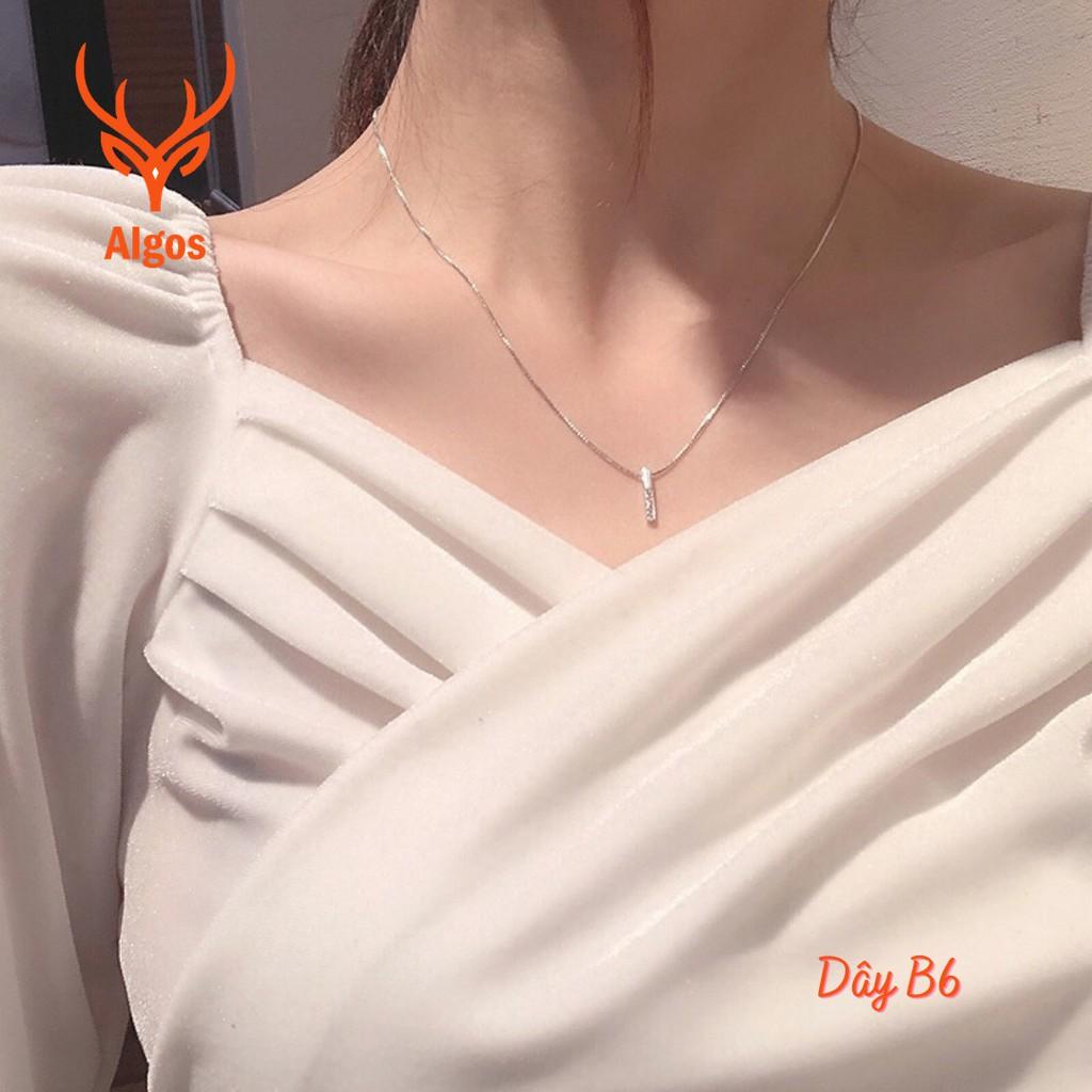 Dây chuyền nữ - Vòng cổ thanh dọc đơn ️ ƯU ĐÃI TOÀN SHOP ️ Bạc 925 sáng bền, thiết kế phù hợp mọi phong cách, sự kiện