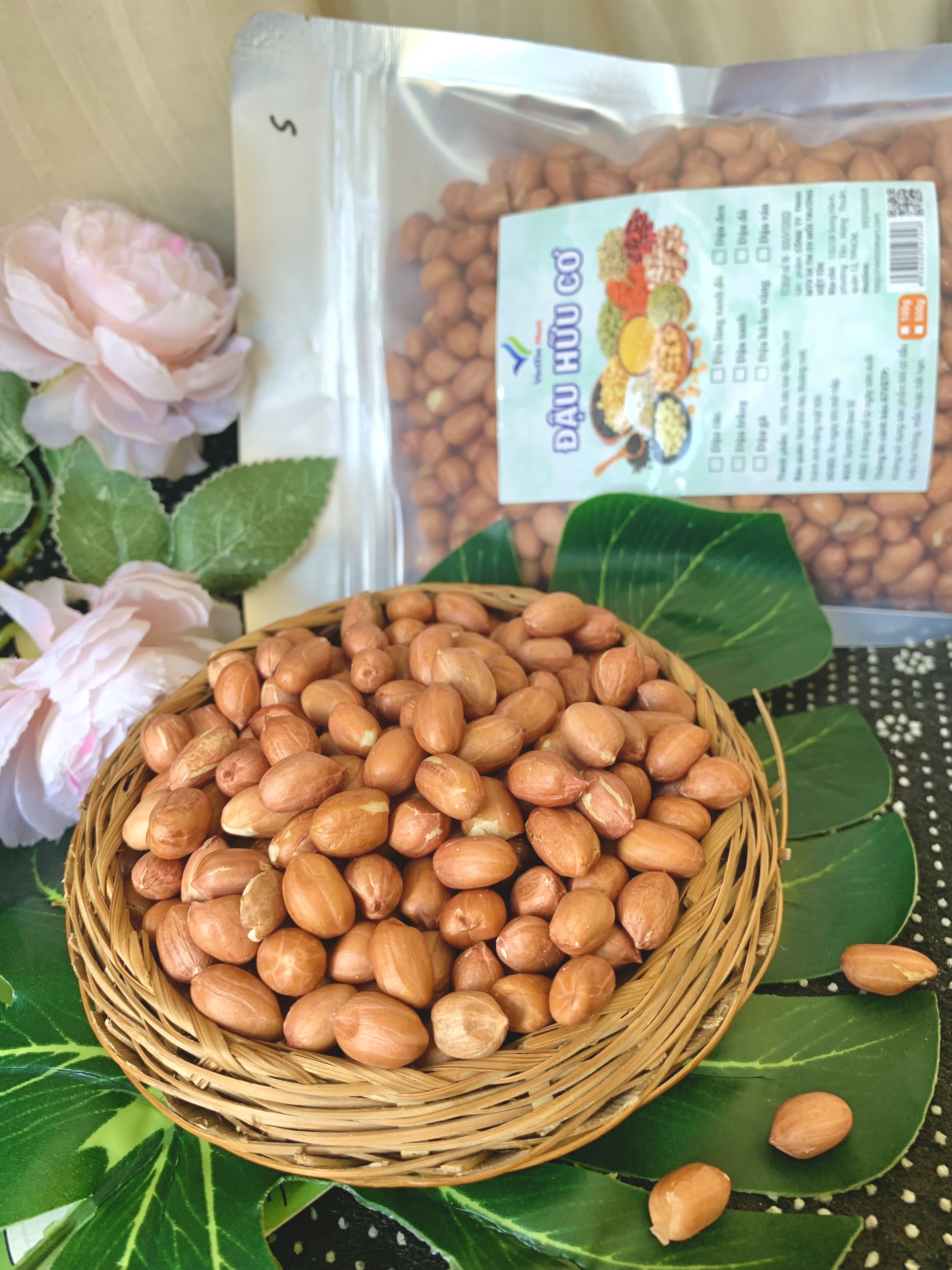 Đậu Phộng Sống Hữu Cơ (Lạc) VietTin Mart