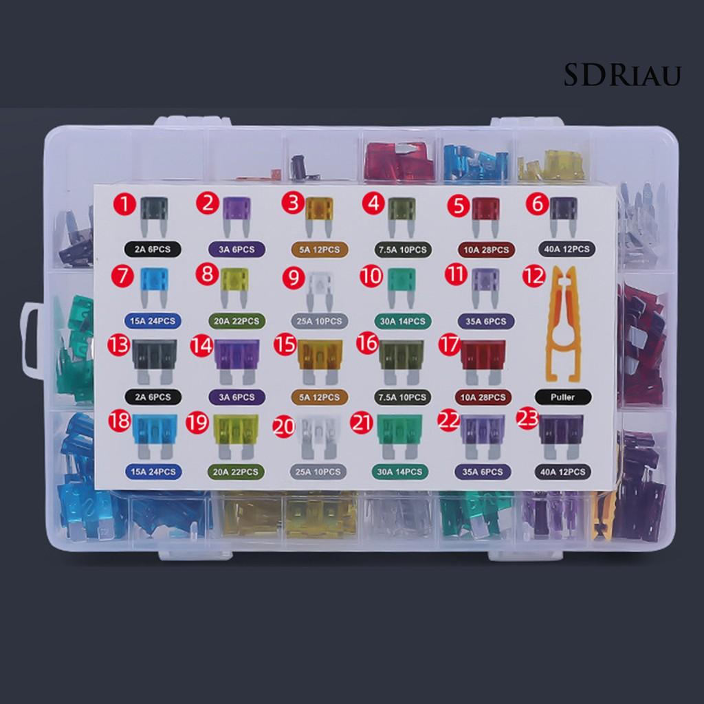 Set 300 Cầu Chì Bằng Hợp Kim Kẽm Cho Xe Ô Tô Tiện Dụng