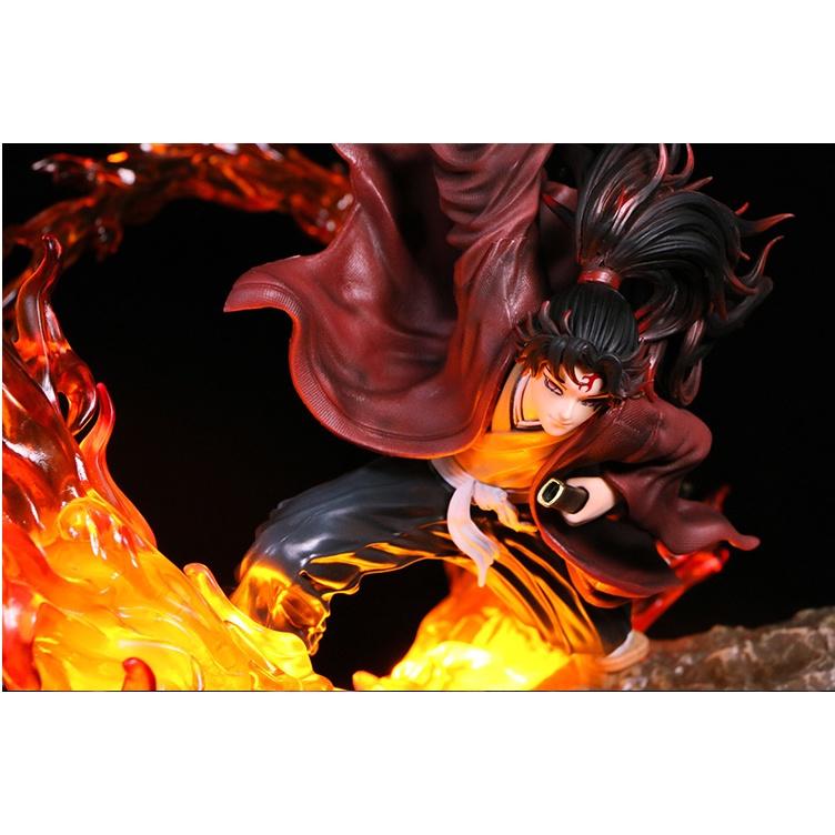 Mô hình Tsugikuni Yoriichi mặt trời 2.6kg 30cm Kimetsu no Yaiba diệt quỷ