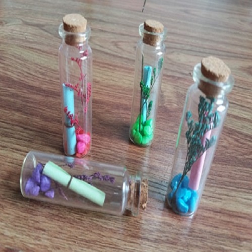 Combo 4 Lọ Điều Ước Phối Đá Màu