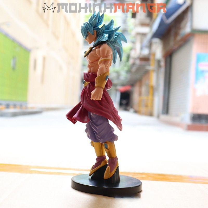 Mô hình nhân vật Broly Tóc xanh dương Figure Dragon Ball nhân vật Bảy Viên Ngọc Rồng Super Saiyan Siêu Xayda Supersaiyan