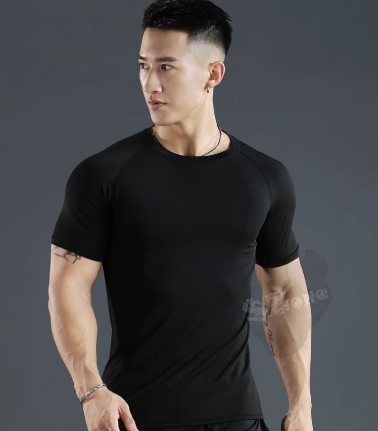 Áo bơi nam ngắn tay chống nắng, chống tia UV, ổn định thân nhiệt