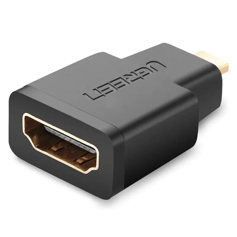 Ugreen UG2010620106TK Màu Đen Đầu chuyển đổi Micro HDMI sang HDMI - HÀNG CHÍNH HÃNG