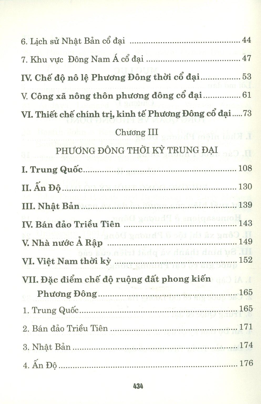 LỊCH SỬ PHƯƠNG ĐÔNG