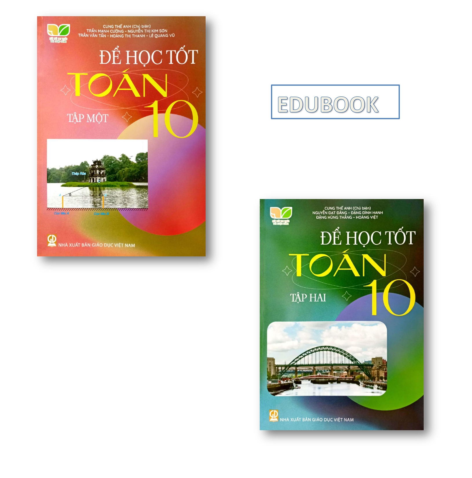 Combo Để học tốt Toán 10 - Tập 1, 2