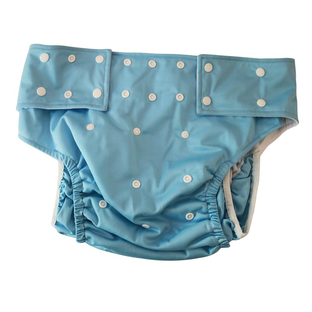 Có Thể Giặt Được Người Cao Tuổi/Người Lớn Tã Vải Quần Đùi Đái Dầm Incontine + Nhét Lót