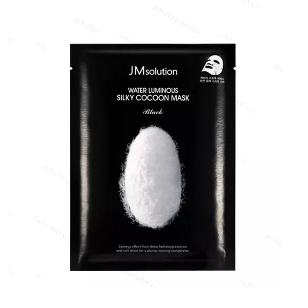 Mặt Nạ Kén Tằm Bạc Dưỡng Ẩm, Chống Lão Hoá Da JM Solution Water Luminous Silky Cocoon Mask 30ml