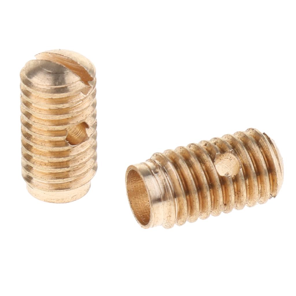 Phép Lạ Chiếu Thiết Thực 20 Chiếc Đồng Saxophone Điều Chỉnh Ốc Vít Sax Chi Tiết Sửa Chữa, Vàng