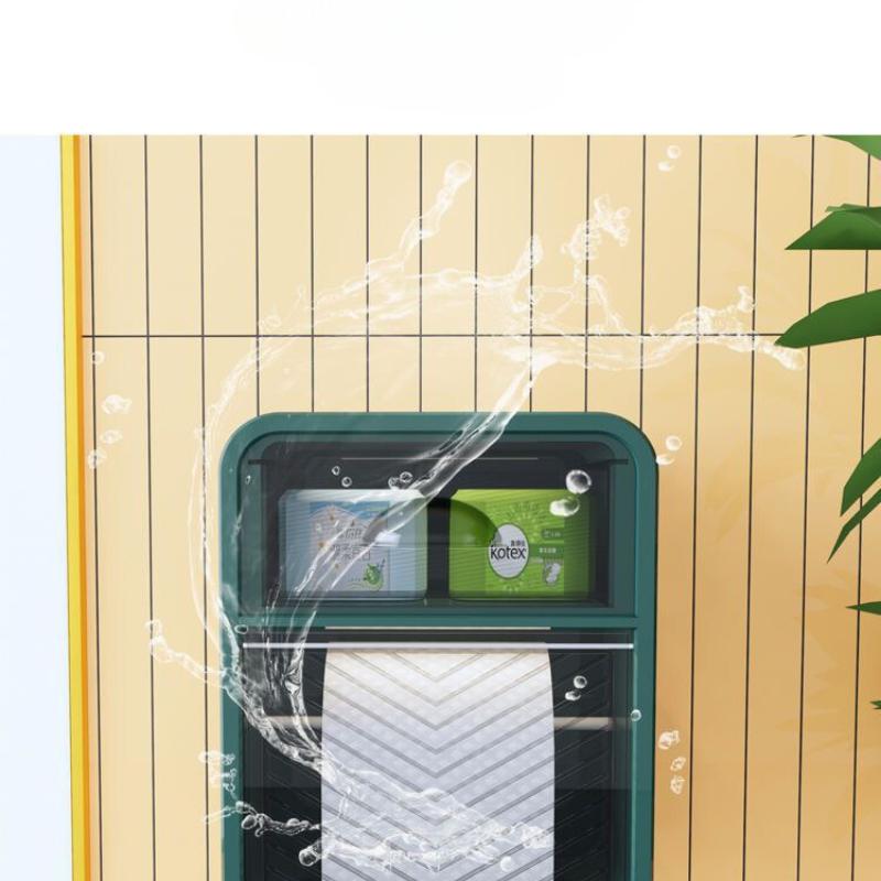 Hộp Giấy Vệ Sinh Dán Tường 2 Ngăn