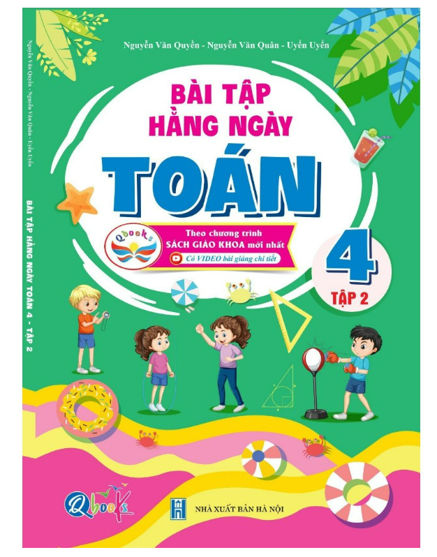 Sách - Combo Bài Tập Hằng Ngày Toán và Tiếng Việt 4 - Tập 2 - Cánh Diều