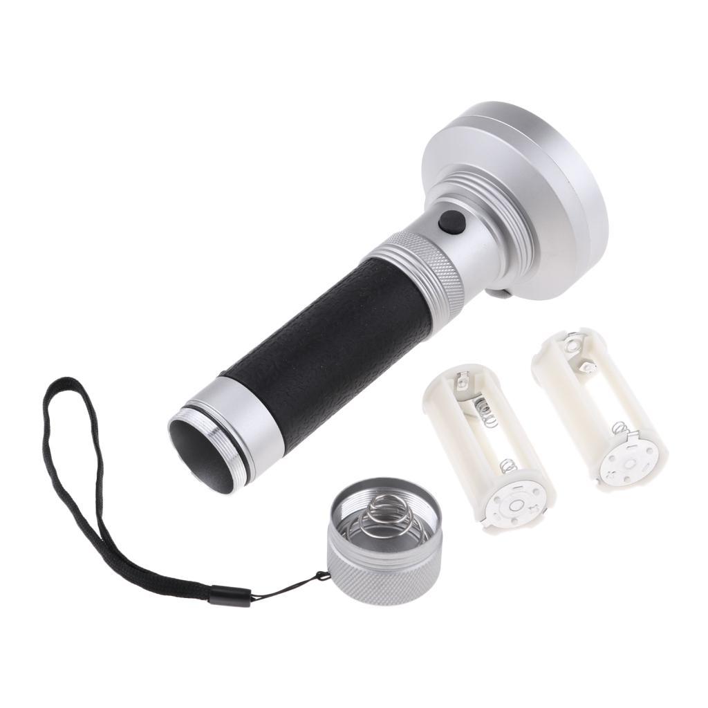 100 LED UV Blacklight Flashlight 395nm Ultraviolet Light Detection Torch for Outdoors Home Use