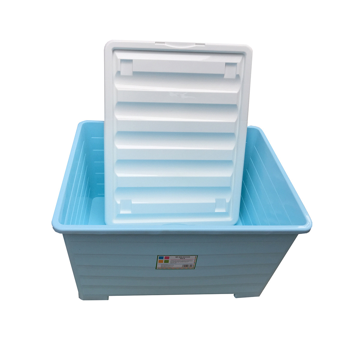 Thùng nhựa đựng đồ Đa Năng Bestlock size XL-55L Giao mầu ngẫu nhiên