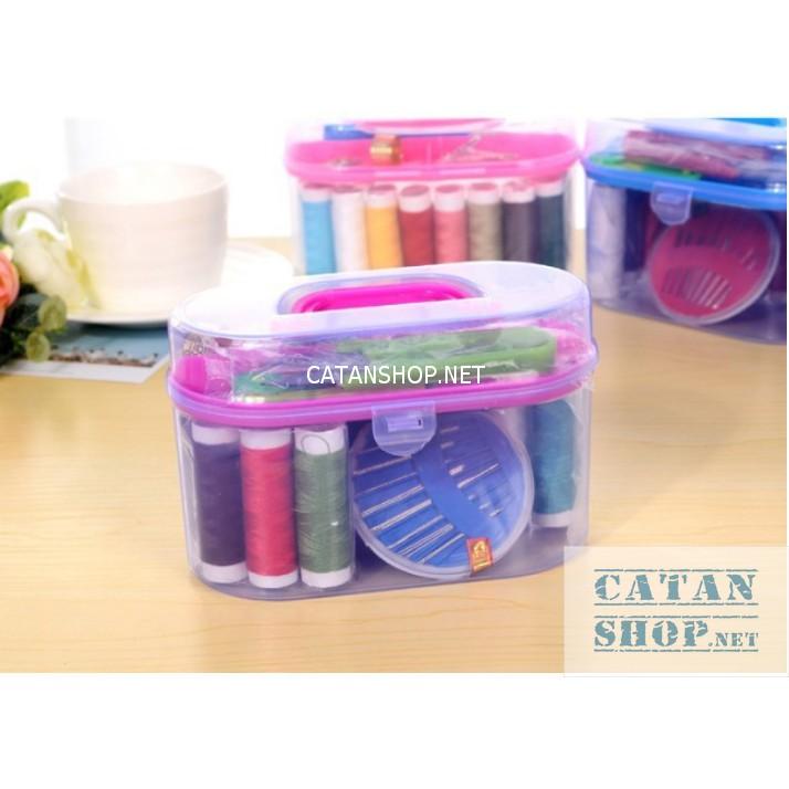Hộp kim chỉ đa năng hỗ trợ may vá cho gia đình bạn GD407-HopKimChi