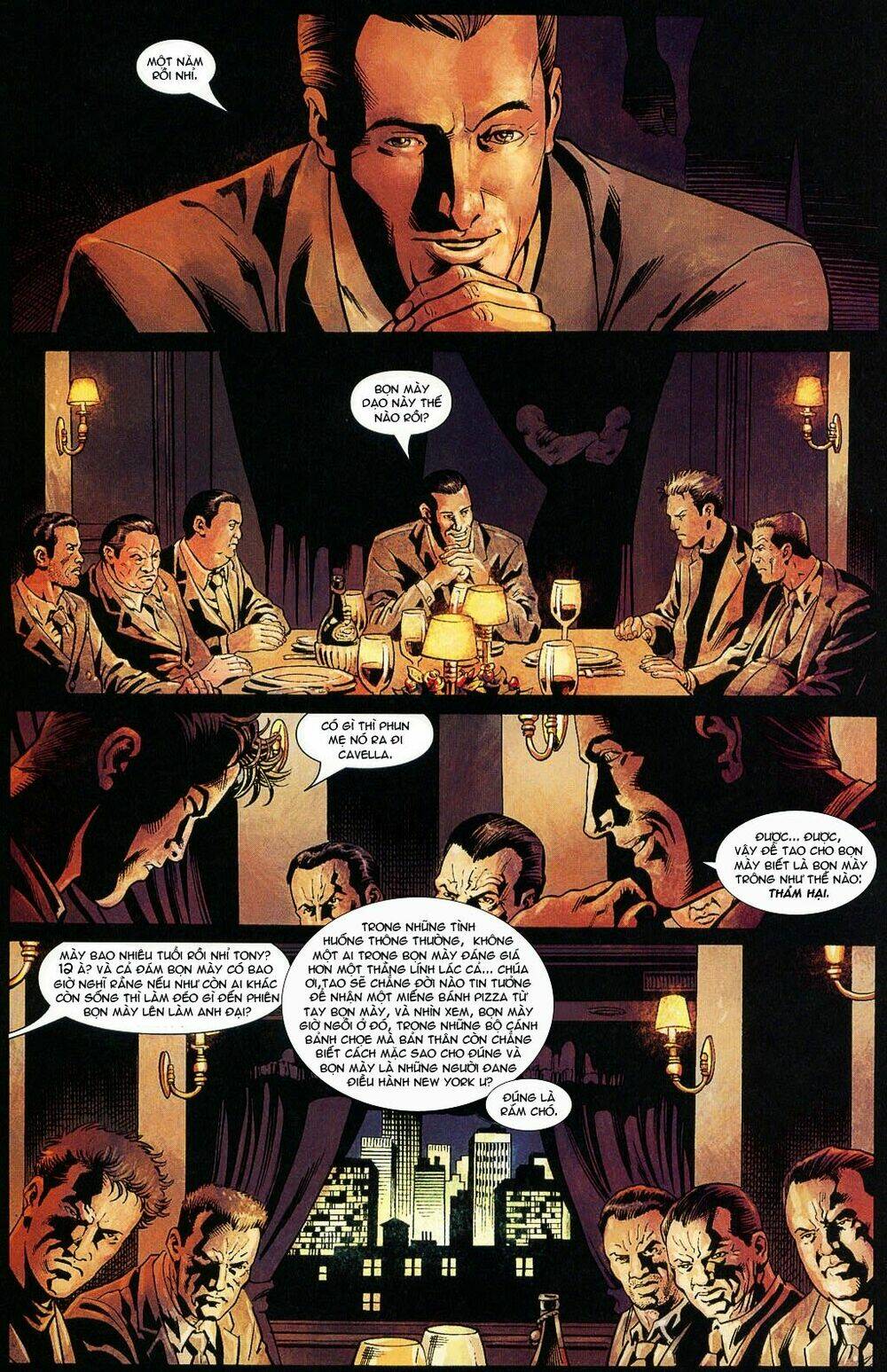 the punisher: trên là dưới & trắng là đen chapter 1 17