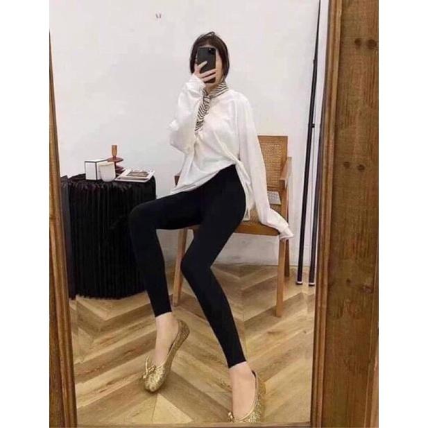 Quần legging túi Gu cạp cao loại 1 umi xịn