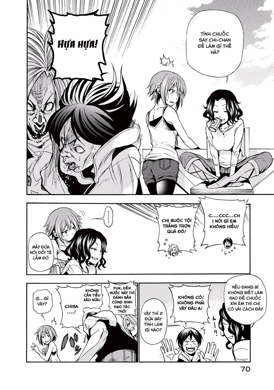 cô gái thích lặn - grand blue chapter 6 24