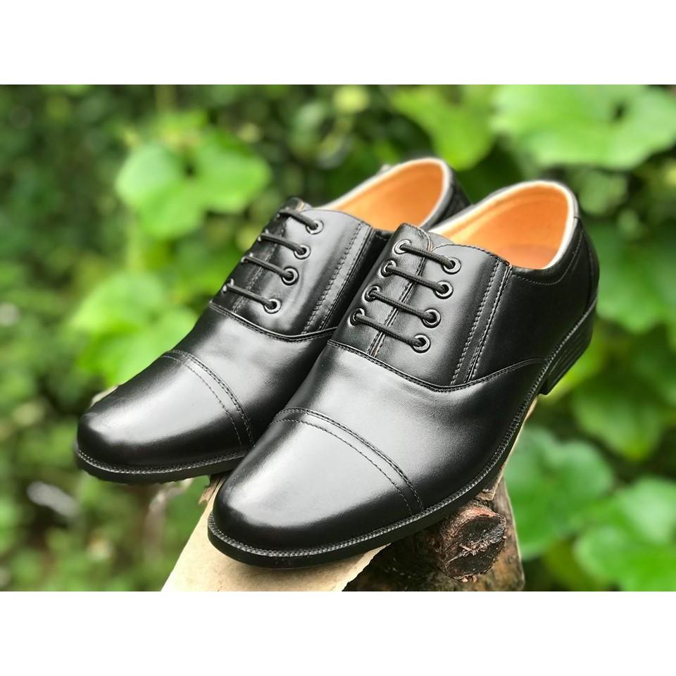 Giày nam Handmade da - 39-43 (màu đen)