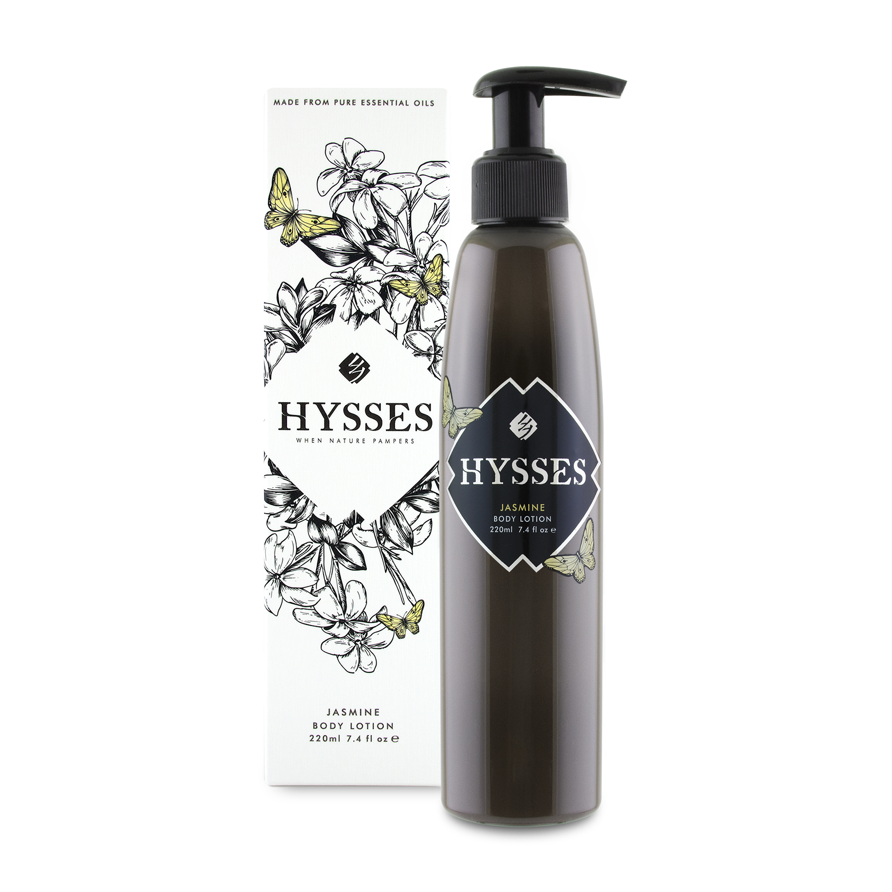 Sữa Dưỡng Thể Cao Cấp Hysses Body Lotion Làm Dịu Da Mụn, Làm Sạch Bề Mặt Da, Dưỡng Ẩm Chuyên Sâu Với Tinh Dầu Hoa Nhài Hữu Cơ Tự Nhiên