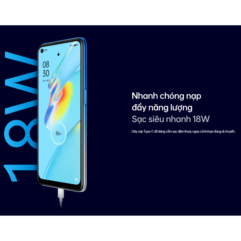 Điện Thoại Oppo A54 (4GB/128GB) - Hàng Chính Hãng