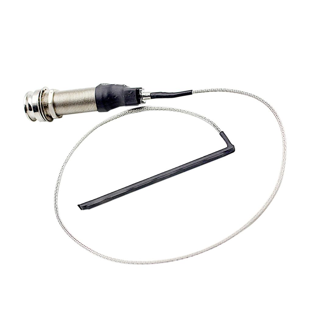 6.35mm Equalizer Jack Plug Piezo Pickup For Acoustic Guitar Kalimba Parts