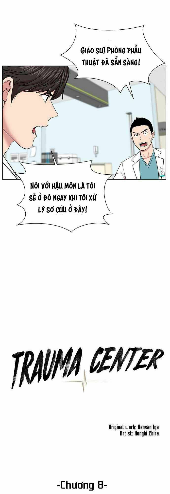 trung tâm chấn thương nặng : giờ vàng chapter 8 23