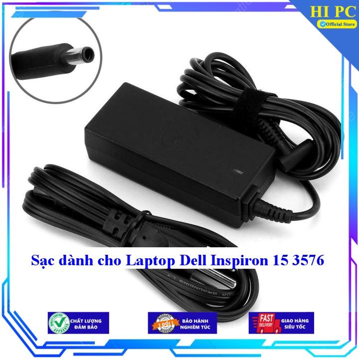 Sạc dành cho Laptop Dell Inspiron 15 3576 - Kèm Dây nguồn - Hàng Nhập Khẩu