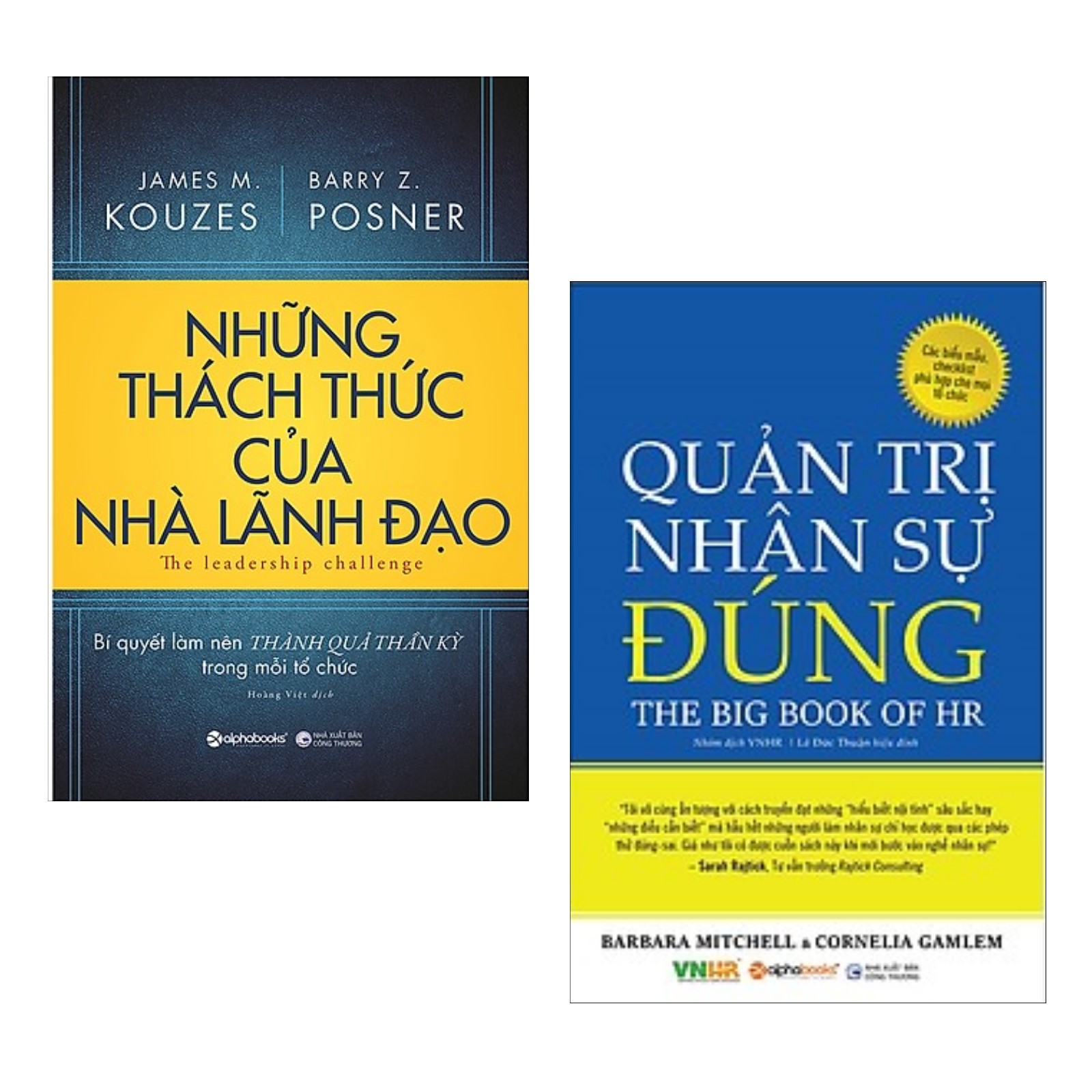 Combo 2 Cuốn Sách Dành Cho Nhà Lãnh Đạo: Những Thách Thức Của Nhà Lãnh Đạo + Quản Trị Nhân Sự Đúng / Sách Quản Trị Lãnh Đạo - Quản Trị Nhân Lực (Tặng Kèm Bookmark Happy Life)