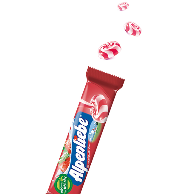 Kẹo Alpenliebe vị Dâu 32G