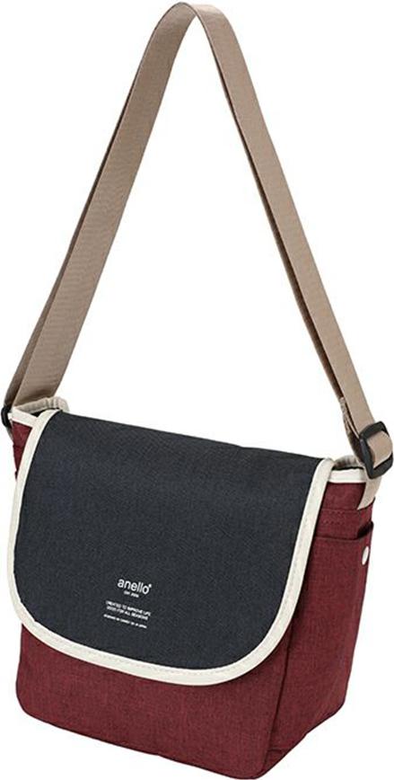 Túi Đeo Chéo anello Unisex Vải Polyester Cỡ Nhỏ AT-N0661 (22 x 23 cm)