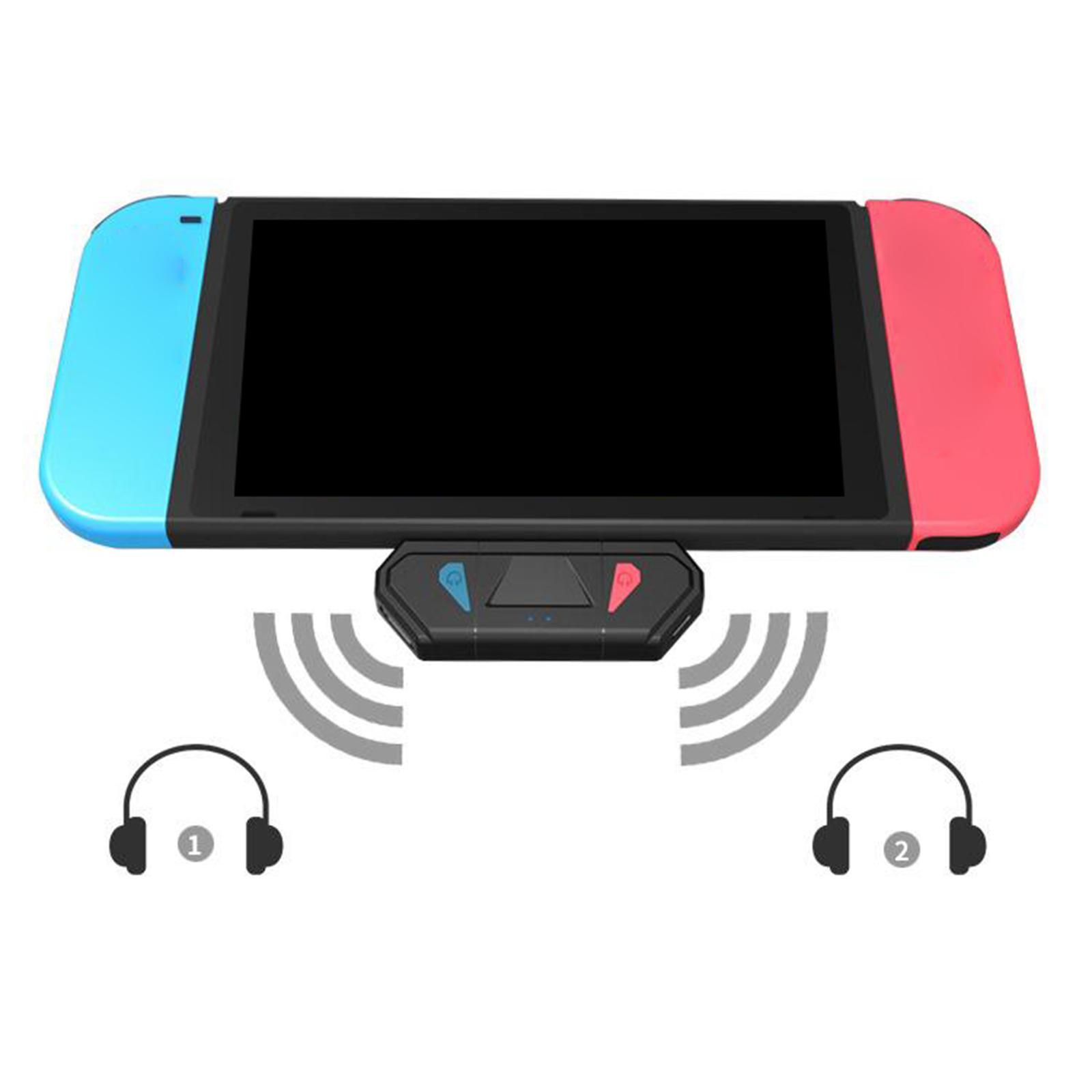 Bluetooth Adapter Audio Transmitter Individual Control for Nintendo Switch Lite