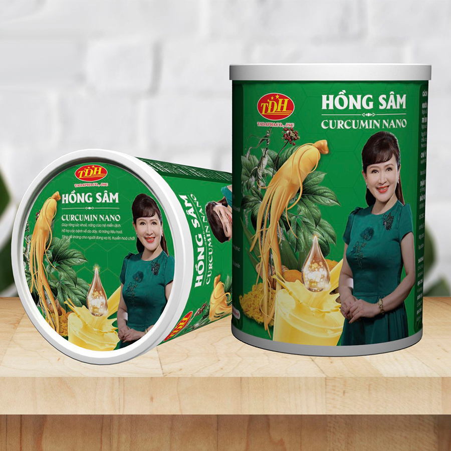 Combo 11 Hộp Hồng Sâm Curcumin Nano 400g