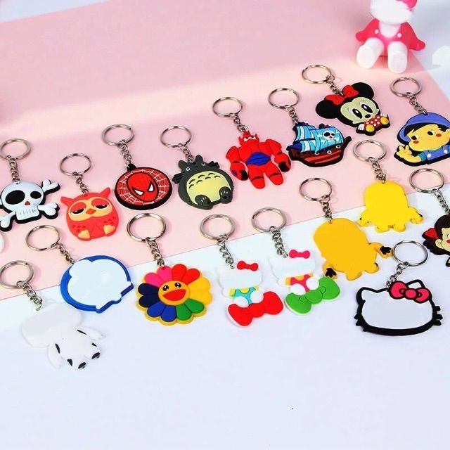 MÓC KHÓA HÌNH THÚ CHIBI SILICON - NGẪU NHIÊN MẪU