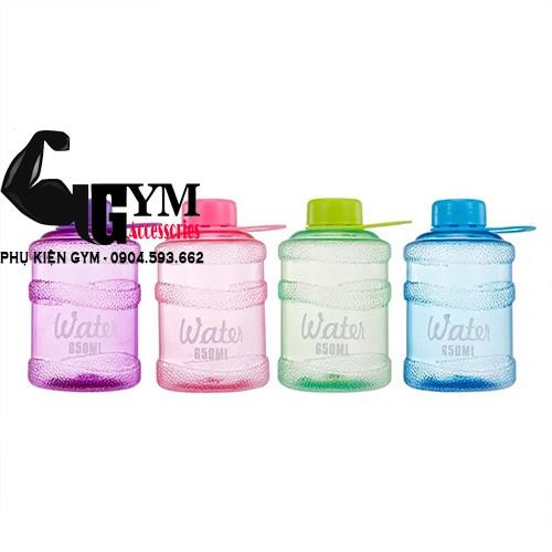 Bình nước bình đựng nước 650ml có quai xách tiện lợi