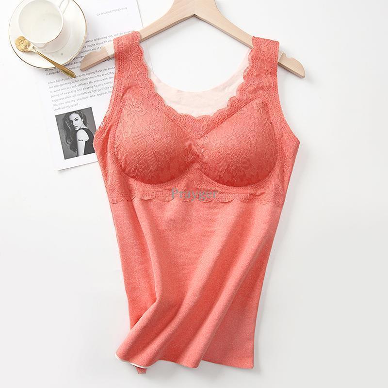 Phụ Nữ Mùa Đông Innerwear Áo Vest Quần Lót Sinh Nhiệt Áo Không Tay Nữ Nhiệt Ấm Lót Quần Áo