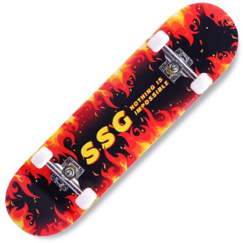 Ván Trượt Skateboard Gỗ Phong 7 Lớp , Mặt Nhám Cao Cấp, Ván Trượt Thể Thao Chuyên Nghiệp