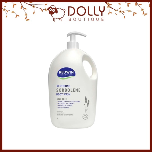 Sữa tắm dưỡng ẩm phục hồi Redwin Sorbolene Body Wash (dung tích 1L)