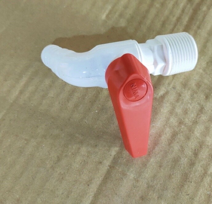 Vòi hồ tay gạt nhựa 27mm
