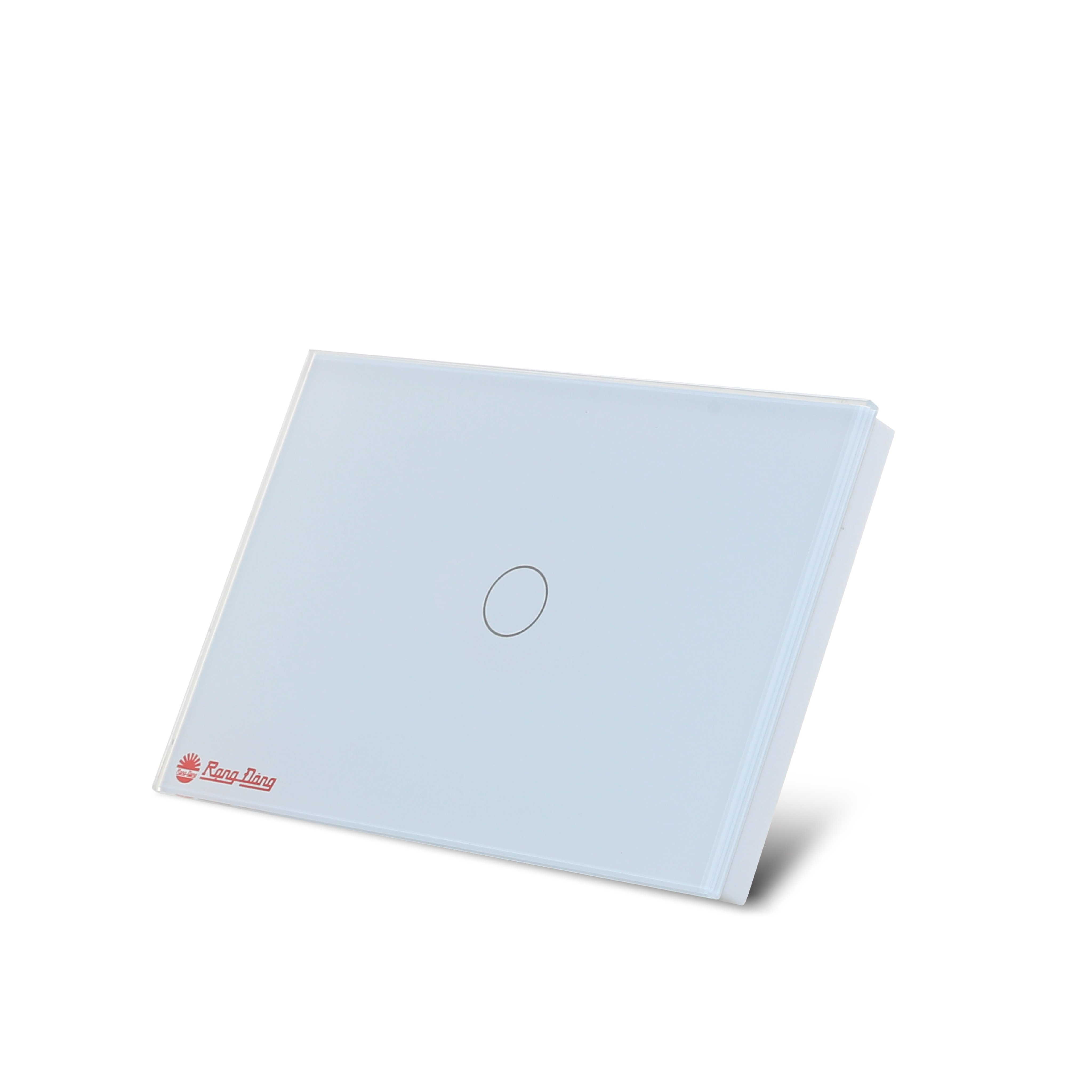 Công tắc cảm ứng âm tường điều khiển từ xa bằng wifi và giọng nói nút bấm chính hãng Rạng Đông Model: RD SW.1